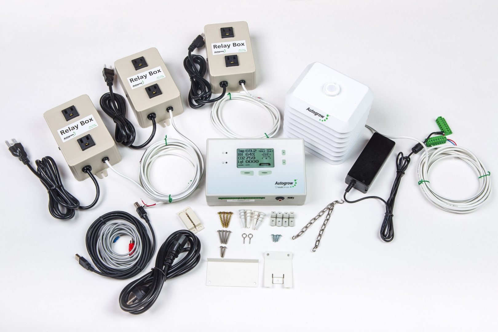 IntelliClimate Kit with 3x Twin Relay Boxes - Hatponics